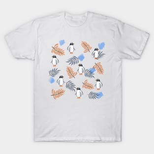 Penguins in Foliage T-Shirt